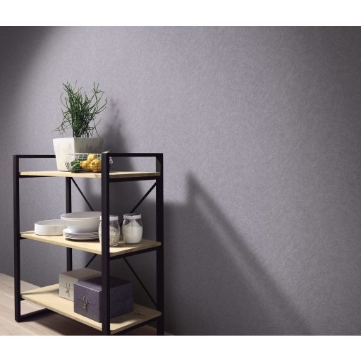 Ívesen karcolt texturált "egyszínű" grafikus minta szürke tónus tapéta