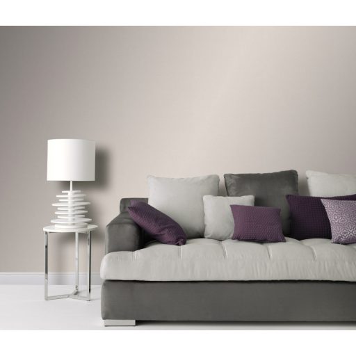 Finom vonalazású texturált egyszínű minta bézs/világosbézs tónus finom mintafény tapéta