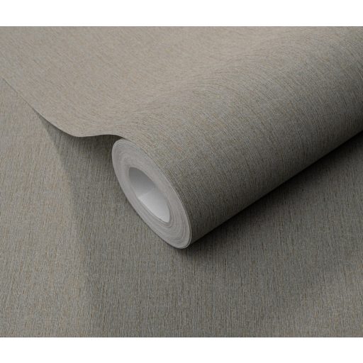 Finom vonalazású texturált egyszínű minta zöld/szürkészöld és arany tónus finom mintafény tapéta