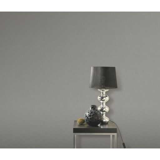 Finom vonalazású texturált egyszínű minta zöld/szürkészöld és arany tónus finom mintafény tapéta