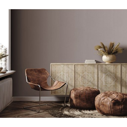 Finom vonalazású texturált egyszínű minta barna/szürkésbarna tónus finom mintafény tapéta