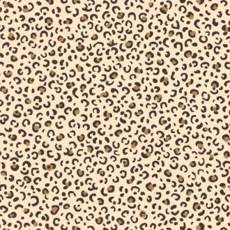   Leopárd Print - merész és kreatív lépés a lányok szobájába krém/bézs barna és fémes arany tónus tapéta