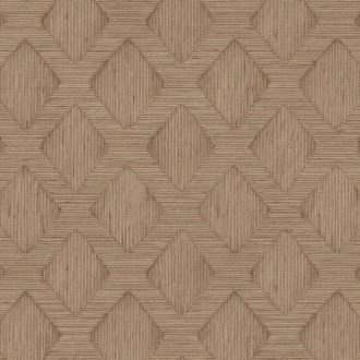   Rombusz és halszálka mintázat találkozása - texturált geometriai elegancia aranybarna karamell homokszín és mézbarna tónus tapéta
