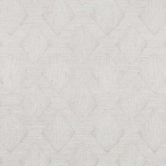   Rombusz és halszálka mintázat találkozása - texturált geometriai elegancia törtfehér és világosszürke tónus tapéta