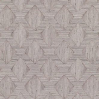  Rombusz és halszálka mintázat találkozása - texturált geometriai elegancia bézs és szürkésbarna tónus tapéta
