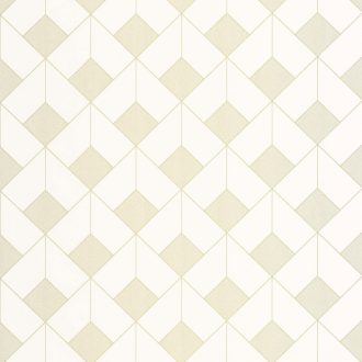   Precíz és pontos geometriai formák háromdimenziós illúziója fehér és arany tónus tapéta