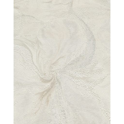 Szinte láthatatlan finoman rajzolt akvarell virág/szirom motívum bézs törtfehér és homokszín tónus csiilogó hatás tapéta