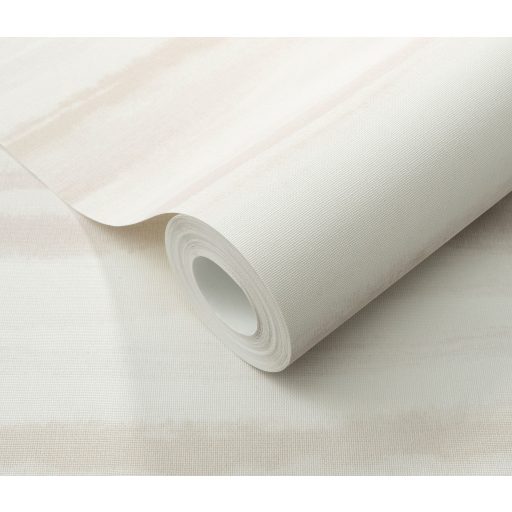 Tengerparti homok hullámzását idéző enyhén vízszintesen hullámos minta bézs krém finom szürke és pasztell rózsaszín tónus tapéta