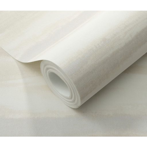 Tengerparti homok hullámzását idéző enyhén vízszintesen hullámos minta hamuszürke törtfehér szürkésbézs és ezüstszürke tónus tapéta