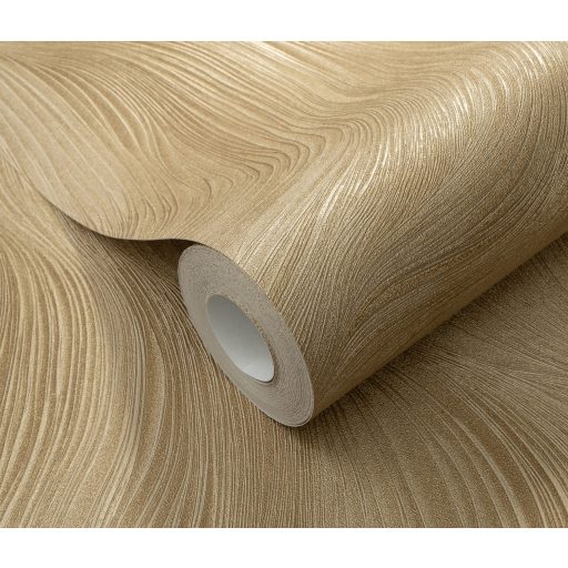 Természetes légies mozgás ritka szépen megörökített pillanata aranybarna karamell krém homok és arany tónus fémes hatás tapéta