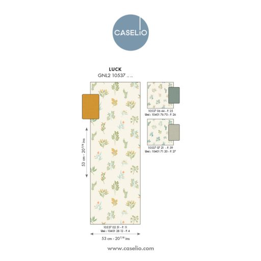 Herbárium! Botanikai motívum aromás fűszernövényekkel krém narancs zöld és vízkék tónus tapéta