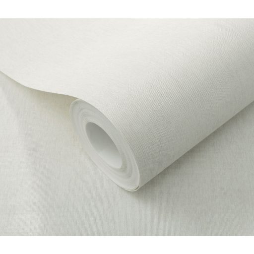Finom és természetes vászonstruktúra egyszínű minta krém/krémszürke tónus tapéta