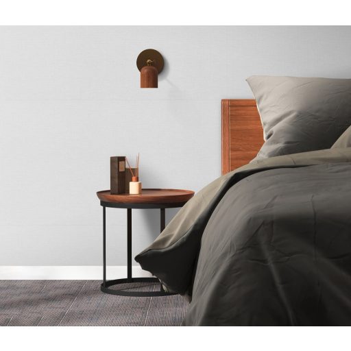 Homogén és részletgazdag egyszínű keresztirányú szövésminta világosszürke/ezüstszürke tónus tapéta