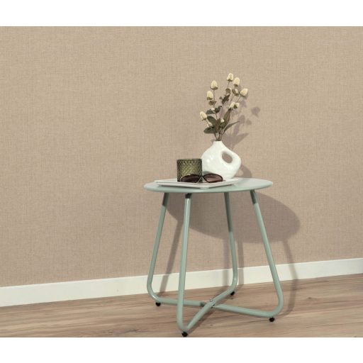 Homogén és részletgazdag egyszínű keresztirányú szövésminta meleg bézs/homokbarna tónus tapéta