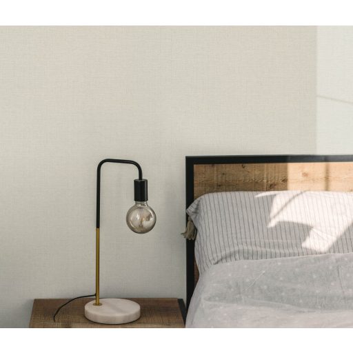 Homogén és részletgazdag egyszínű keresztirányú szövésminta halvány szürkésbézs/vajszín tónus tapéta