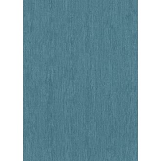   Finom függőleges vonalvezetésű barázdák - egyszínű texturált minta kék/türkizkék tónus finom fény tapéta
