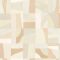 Dél-Franciaország íze! Absztrakt geometriai design vagy kortárs mozaik krém bézs rózsaszín és világosbarna tónus tapéta