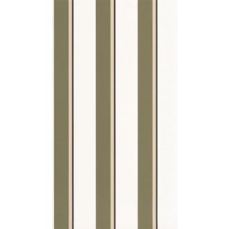   Modern és stílusos három árnyalatot kombináló 3D csíkos minta fehér khakizöld bézs és sötétbarna tónus tapéta