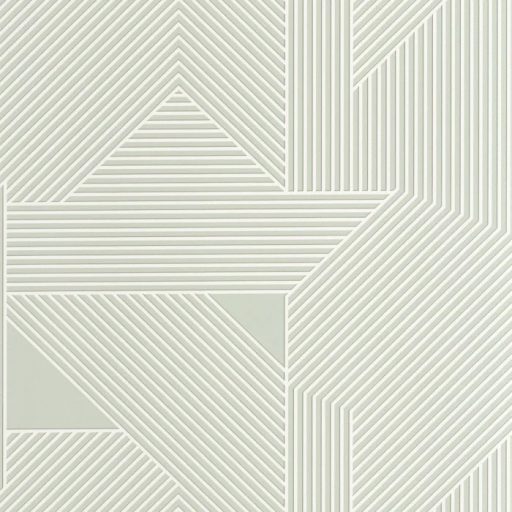 Dinamikus szinte mozgó vonalak jellegzetes geometriai mintája vízzöld fehér és sötétzöld tónus tapéta