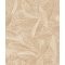 Anyagában mintás "szinte álcázott" természetes és változatos levélminta homokkő (sárgás vöröses bézs) és krémfehér tónus tapéta