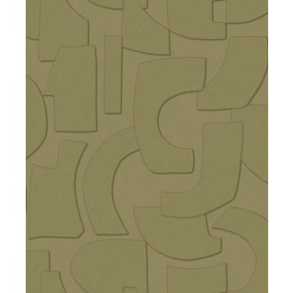   Az illúzió mestere! A természet nyers szépsége geometrikus formák 3D mintája khakizöld és antracit tónus tapéta