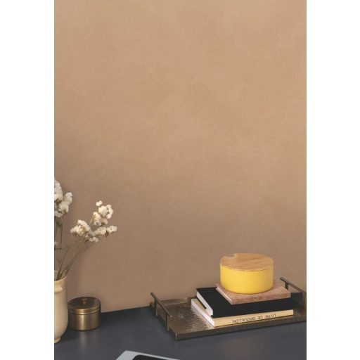 Mediterrán az ásványi anyag ihlette dörzsölt mészfesztés egyszínű minta homokkő/barna tónus tapéta