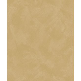   Mediterrán az ásványi anyag ihlette dörzsölt mészfesztés egyszínű minta napsárga - mustársárga és aranybézs közötti tónus tapéta
