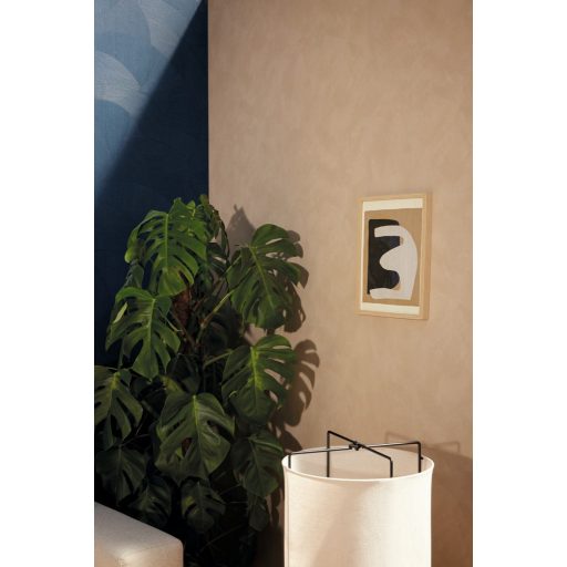 Mediterrán az ásványi anyag ihlette dörzsölt mészfesztés egyszínű minta agyagszín tónus tapéta