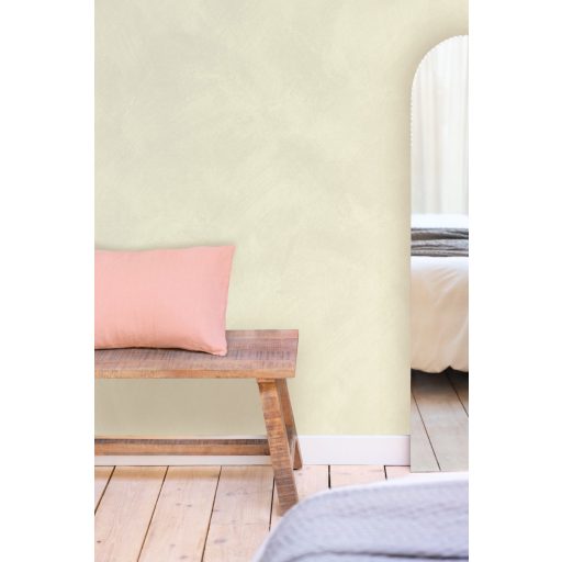 Mediterrán az ásványi anyag ihlette dörzsölt mészfesztés egyszínű minta világos szürkésbézs tónus tapéta