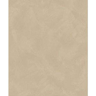   Mediterrán az ásványi anyag ihlette dörzsölt mészfesztés egyszínű minta tejeskávé - krémesbe hajló bézs tónus tapéta
