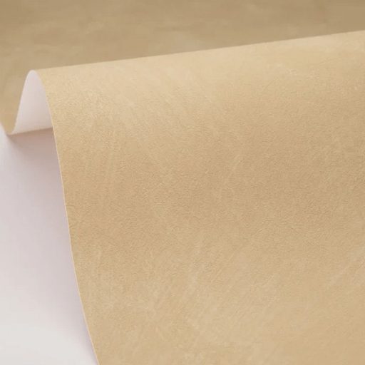 Mediterrán az ásványi anyag ihlette dörzsölt mészfesztés egyszínű minta tejeskávé - krémesbe hajló bézs tónus tapéta