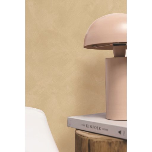 Mediterrán az ásványi anyag ihlette dörzsölt mészfesztés egyszínű minta tejeskávé - krémesbe hajló bézs tónus tapéta