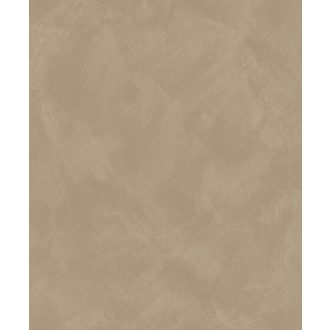   Mediterrán az ásványi anyag ihlette dörzsölt mészfesztés egyszínű minta bézs-barna - karamellbarna és homokbézs közötti tónus tapéta