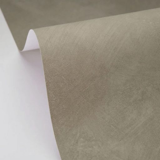 Mediterrán az ásványi anyag ihlette dörzsölt mészfesztés egyszínű minta hamuszürke/szürkésbarna tónus tapéta