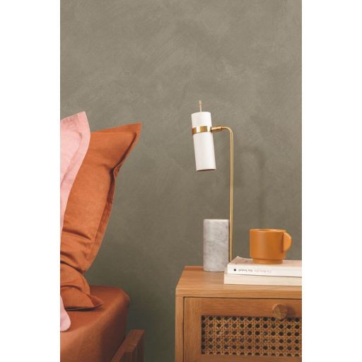 Mediterrán az ásványi anyag ihlette dörzsölt mészfesztés egyszínű minta hamuszürke/szürkésbarna tónus tapéta