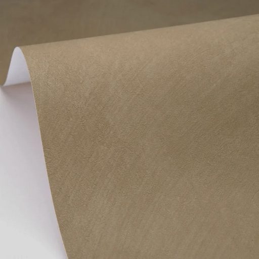 Mediterrán az ásványi anyag ihlette dörzsölt mészfesztés egyszínű minta lenszín - szalmasárga és bézs közötti tónus tapéta