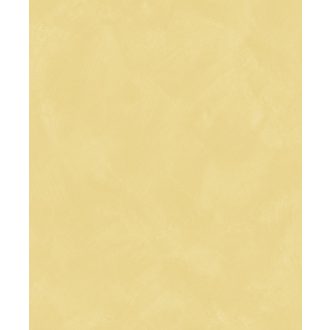   Mediterrán az ásványi anyag ihlette dörzsölt mészfesztés egyszínű minta lágy citromsárga/pasztellsárga tónus tapéta
