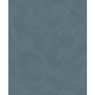   Mediterrán az ásványi anyag ihlette dörzsölt mészfesztés egyszínű minta farmerkék/sötét füstkék tónus tapéta