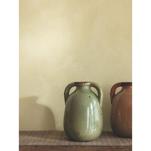 Mediterrán az ásványi anyag ihlette dörzsölt mészfesztés egyszínű minta világos mandulazöld tónus tapéta