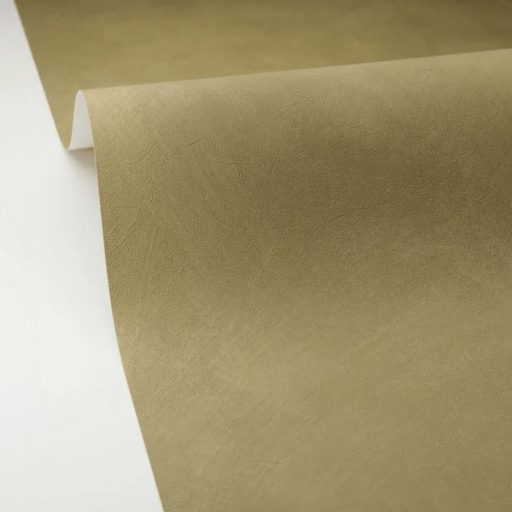 Mediterrán az ásványi anyag ihlette dörzsölt mészfesztés egyszínű minta khakizöld tónus tapéta