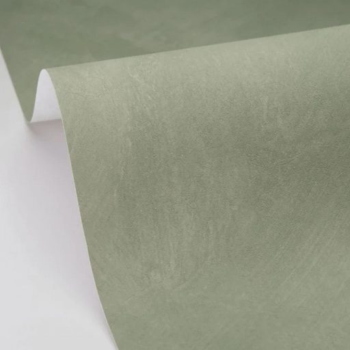 Mediterrán az ásványi anyag ihlette dörzsölt mészfesztés egyszínű minta eukaliptusz zöld tónus tapéta