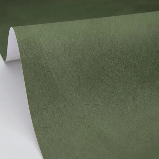 Mediterrán az ásványi anyag ihlette dörzsölt mészfesztés egyszínű minta telt palackzöld tónus tapéta