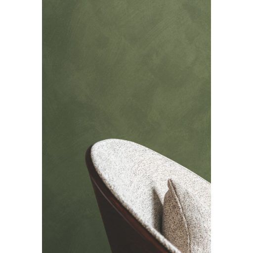 Mediterrán az ásványi anyag ihlette dörzsölt mészfesztés egyszínű minta telt palackzöld tónus tapéta