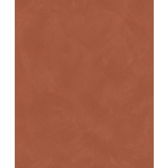   Mediterrán az ásványi anyag ihlette dörzsölt mészfesztés egyszínű minta terrakotta/terravörös tónus tapéta