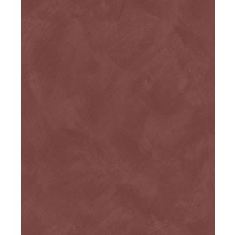   Mediterrán az ásványi anyag ihlette dörzsölt mészfesztés egyszínű minta földes-bordó tónus tapéta