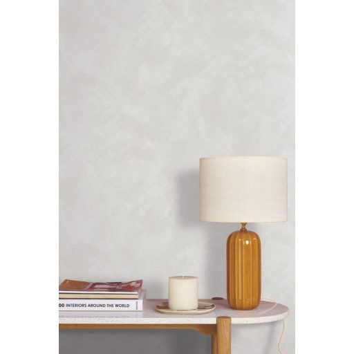 Mediterrán az ásványi anyag ihlette dörzsölt mészfesztés egyszínű minta világos kavicsszürke tónus tapéta