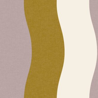   Pszichedelikus hullámfolyam a retro és a béke jegyében fehér rózsaszín és mustár/aranysárga tónus tapéta