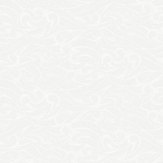   Diszkrét arabeszk díszítés tónusos háttéren íriszfehér és ezüstös-gyöngyház tónus fényes mintarajzolat tapéta