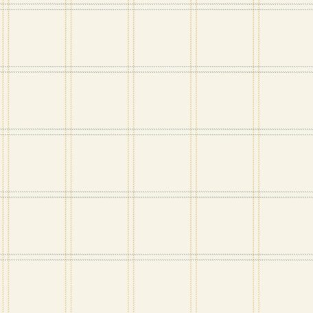 Klasszikus kockás tartán minta találkozik a kortárs dizájnnal világosbézs szürke és napsárga tónus tapéta