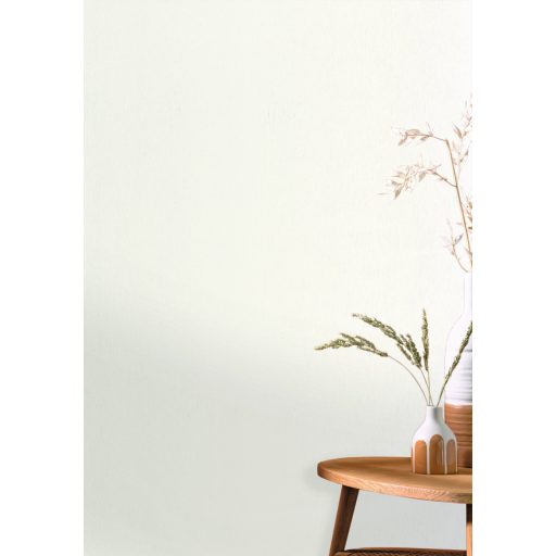 A fa hatását finoman szinte suttogva idézi meg a strukturált UNI minta fehér tónus tapéta